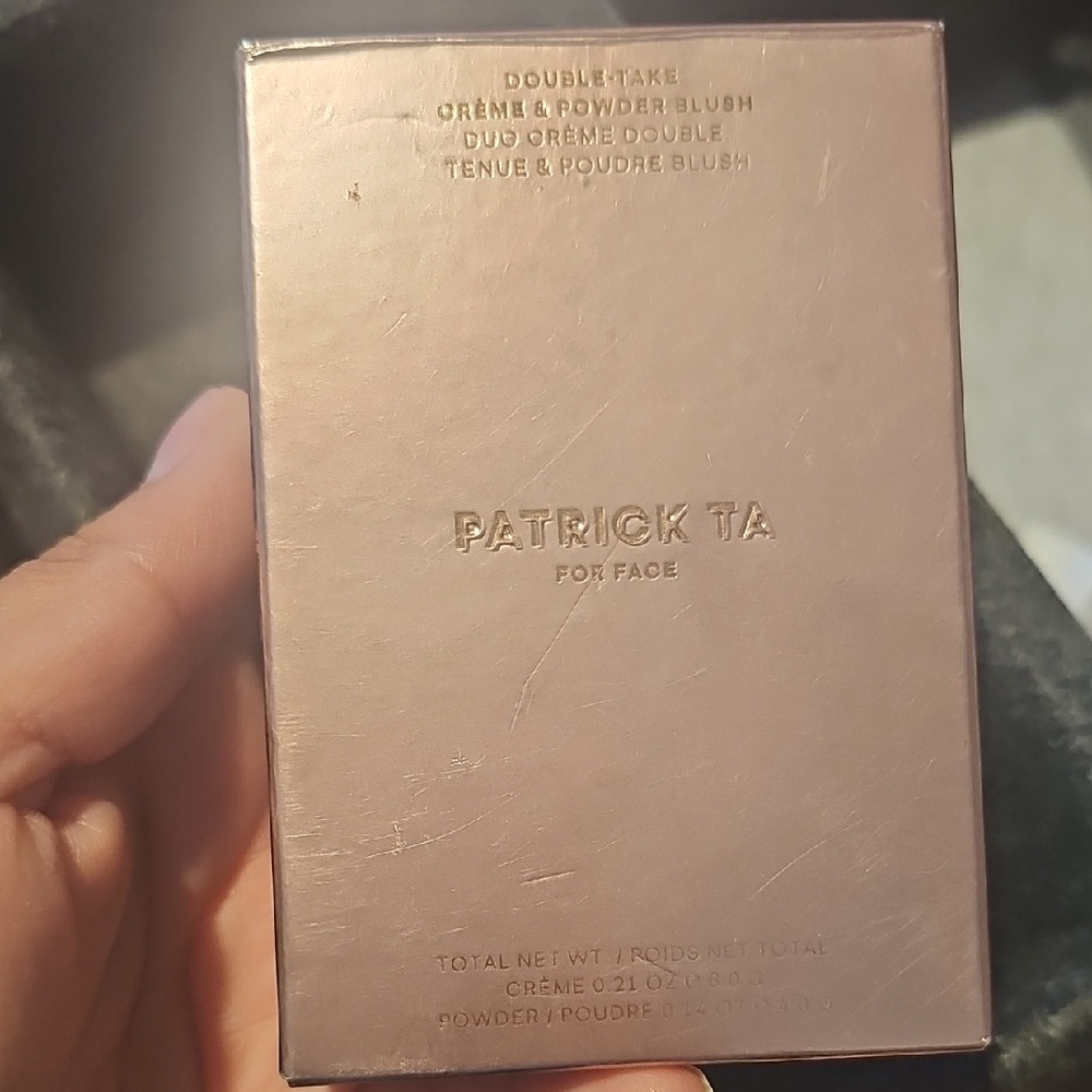Patrick Ta Pink Blush Radiant Finish Makeup